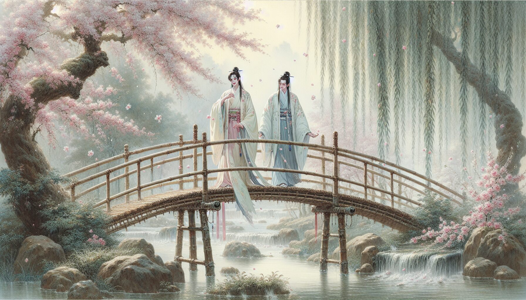 魏無羨與藍忘機動畫經典畫面