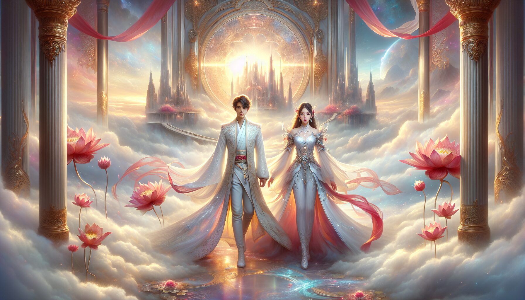 天官賜福動畫謝憐與花城經典場景