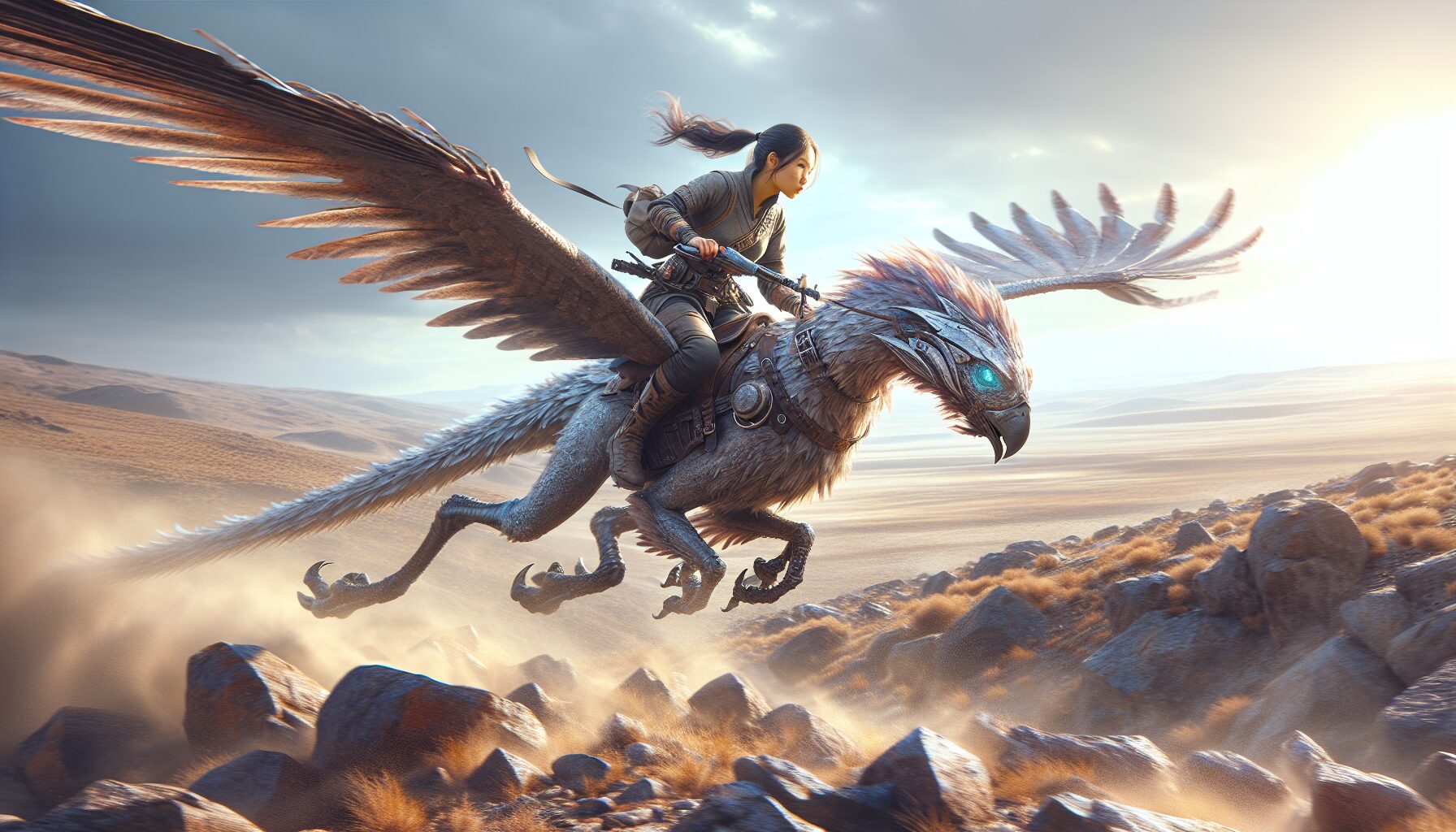 新生態區域沙原地形與環境演出