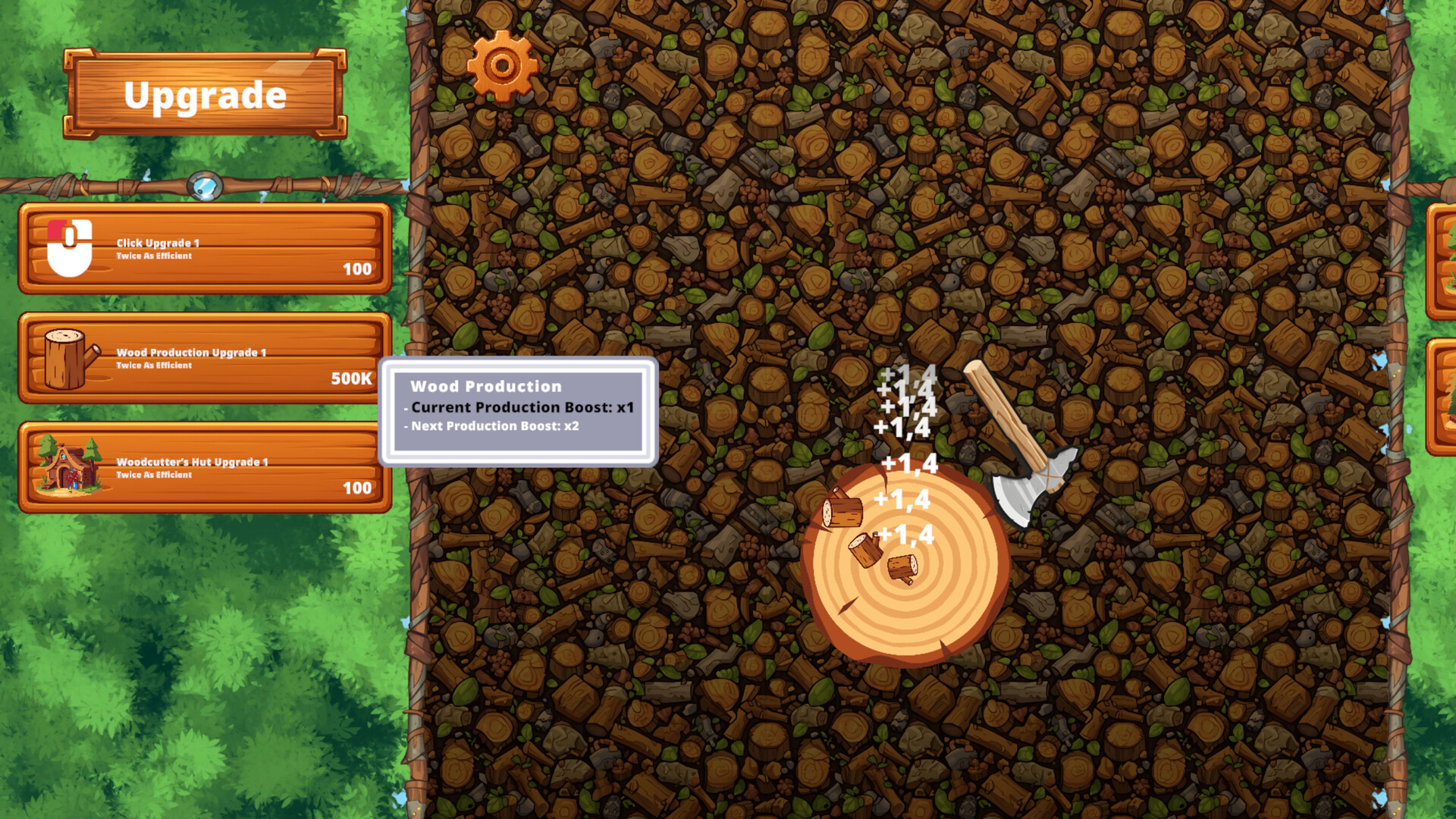 放置經營、療癒手遊新選擇：《伐木點擊》Steam 休閒經營遊戲登場，輕鬆建立你的木材帝國！