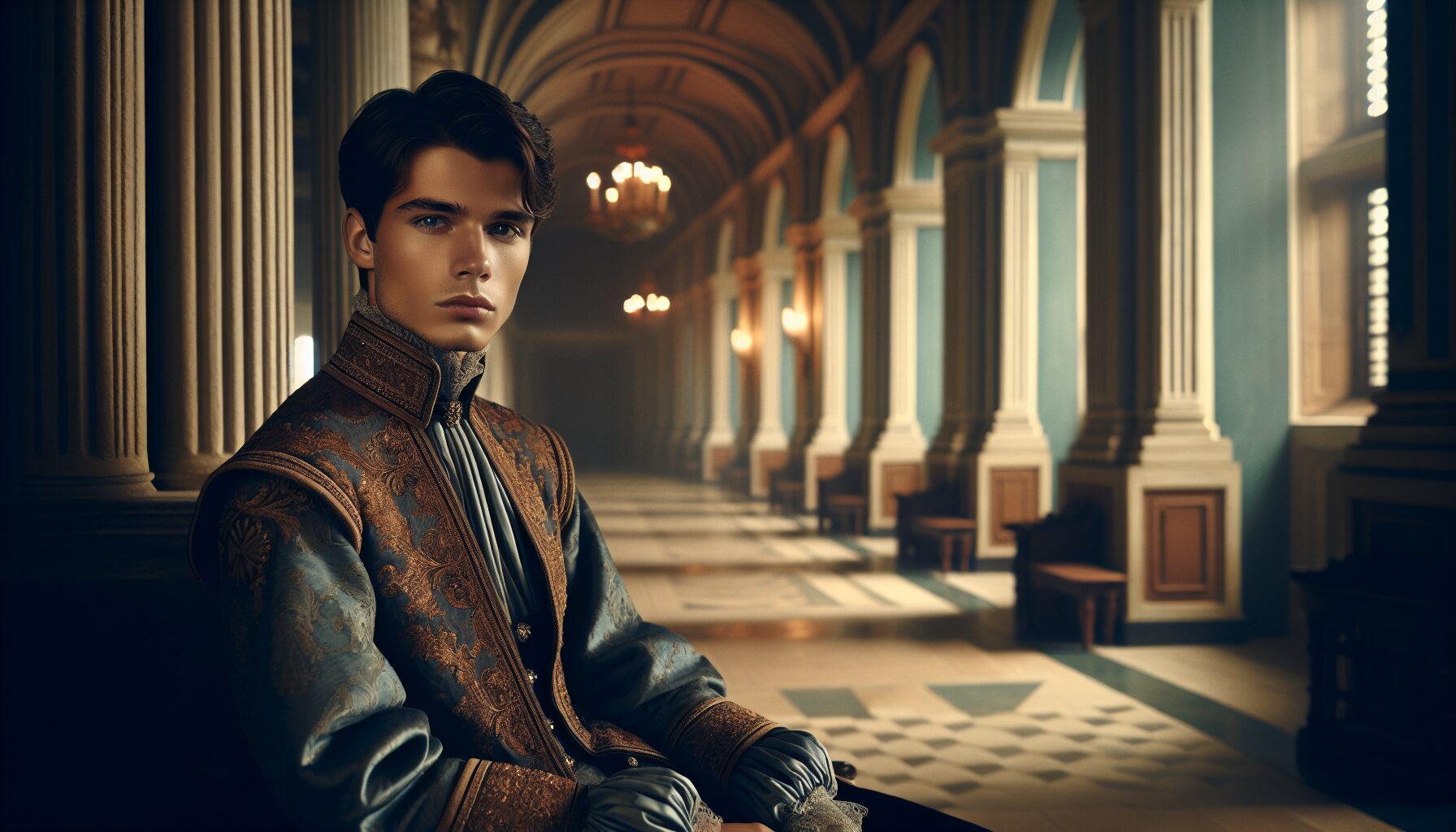 小說中宋墨人物設計——古風男主形象插畫