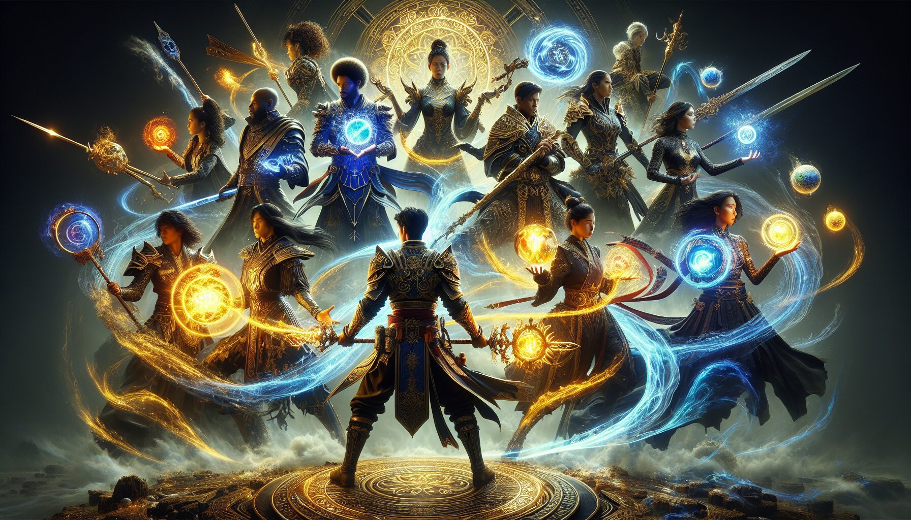 封神世界奇幻法寶陣法視覺圖