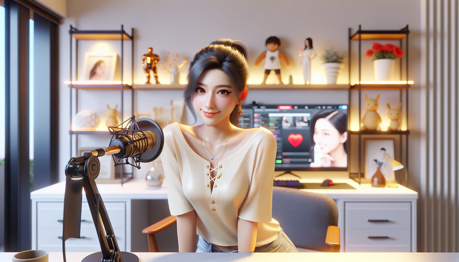 小雲寶寶在 Twitch 直播時可愛瞬間