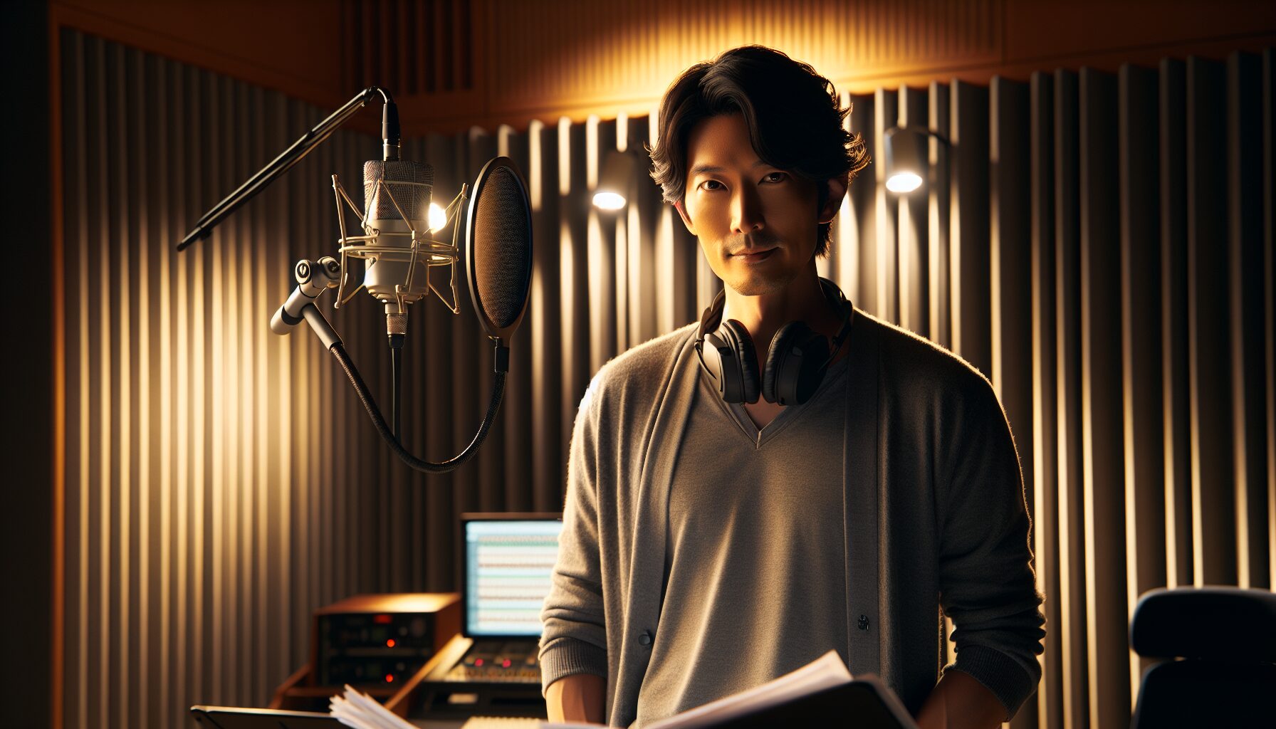 中村悠一參加公開活動接受訪問