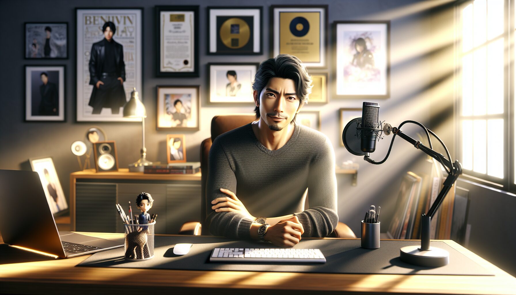 中村悠一與杉田智和現場節目合影