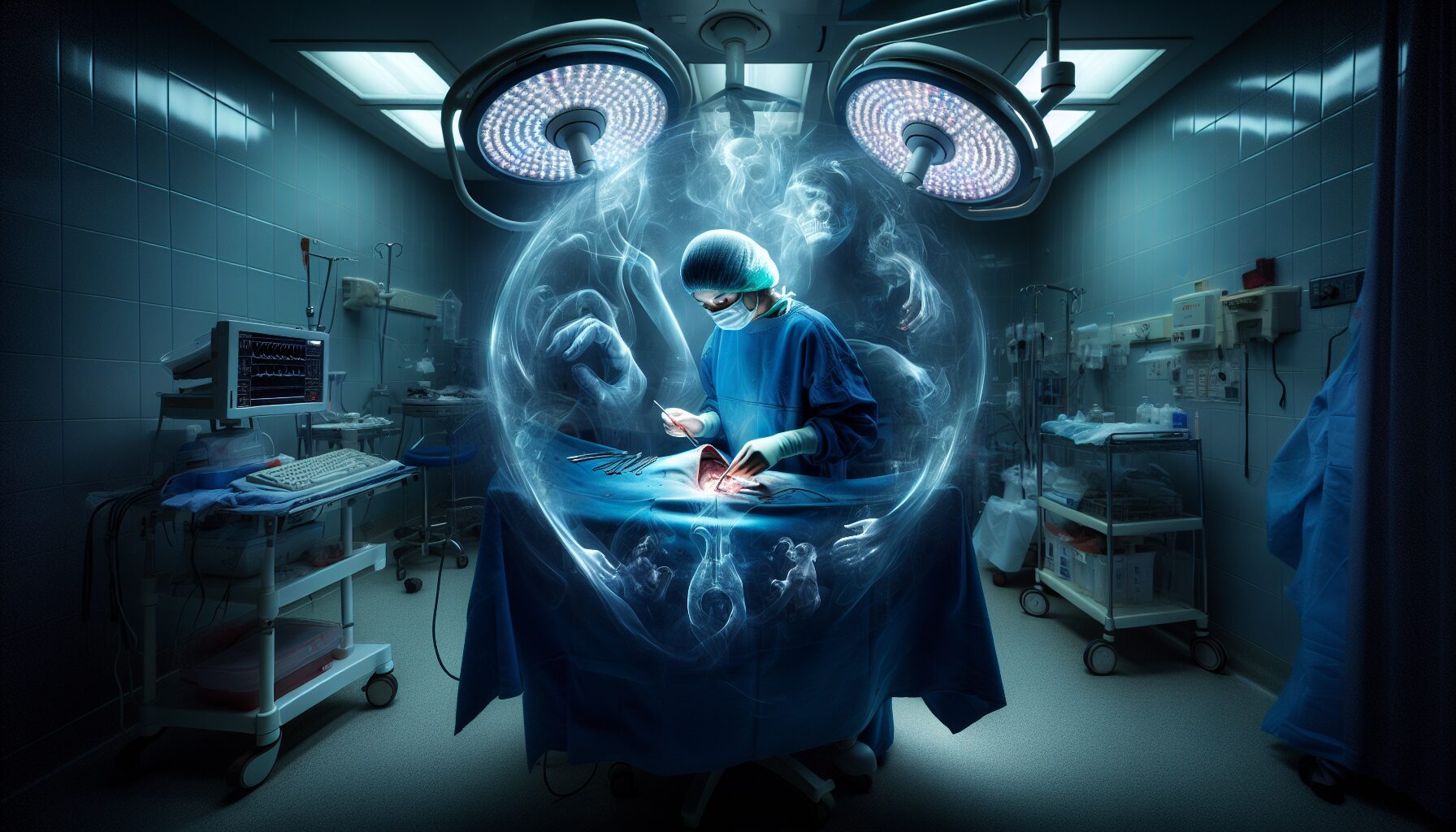 現代醫學小說插圖