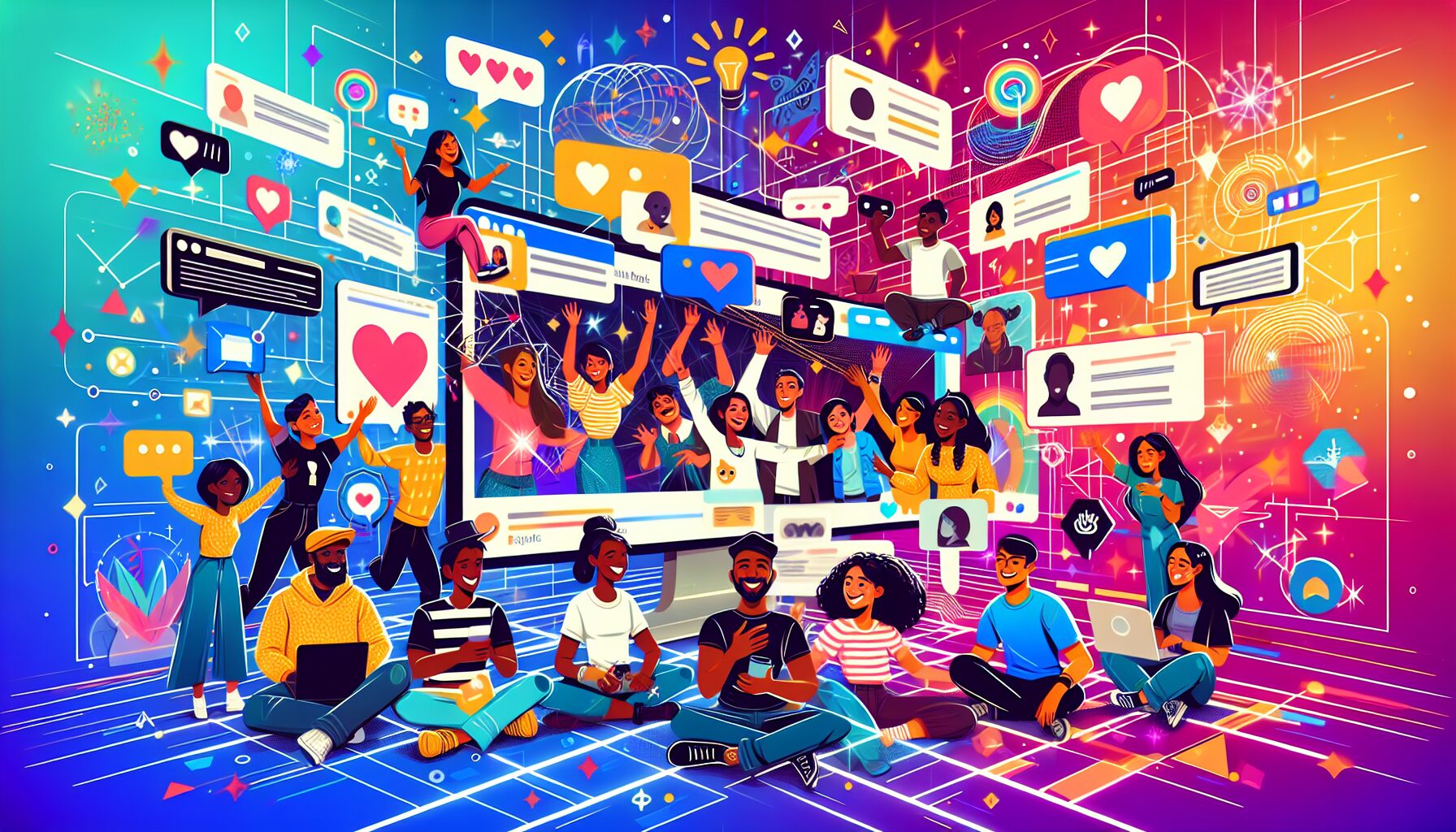 粉絲為畢業 VTuber 創作的紀念插畫,展現情感連結