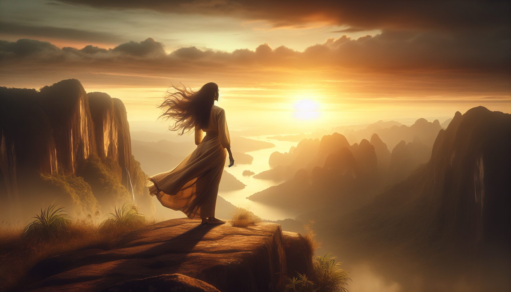 現代女性成長獨美小說插畫