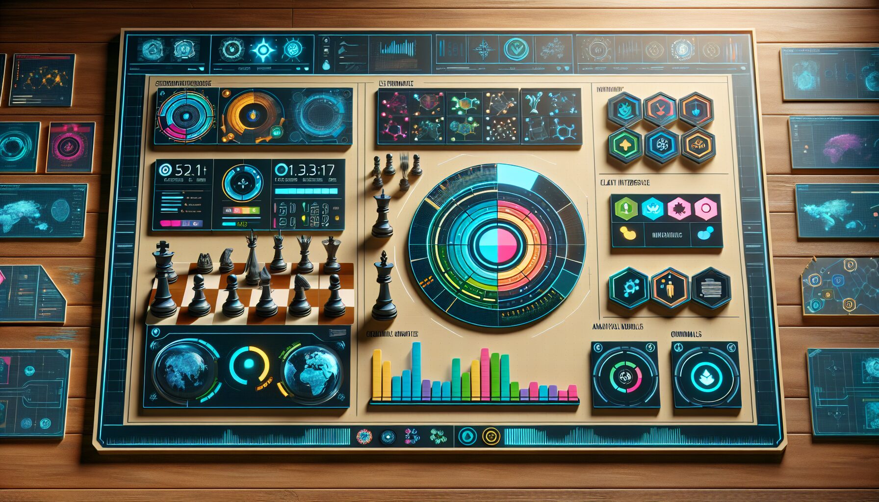 陣容網站上的陣容階級分級（Tier List）直觀圖表