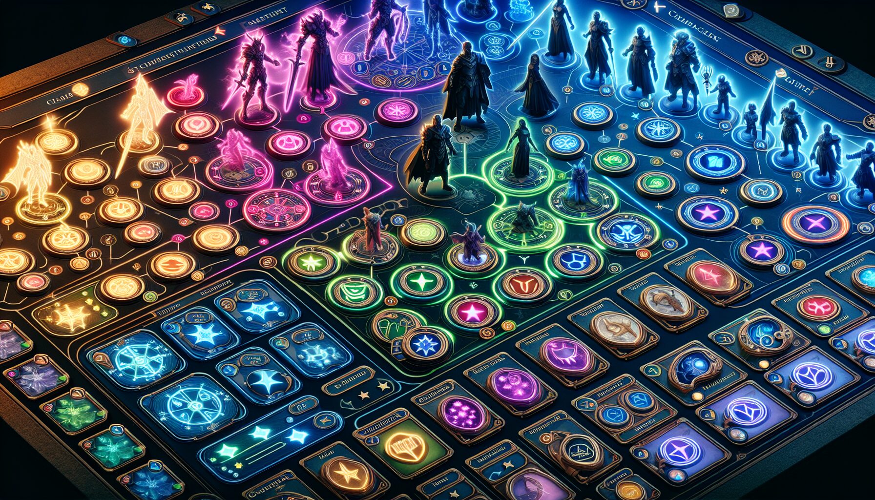 League of Graphs 陣容詳細內容頁，顯示站位、核心英雄以及裝備分布圖