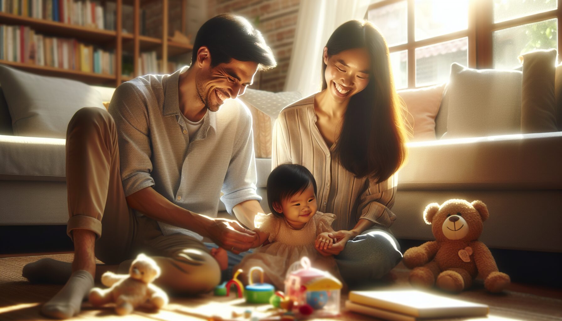 GodJJ與妻女溫馨合影