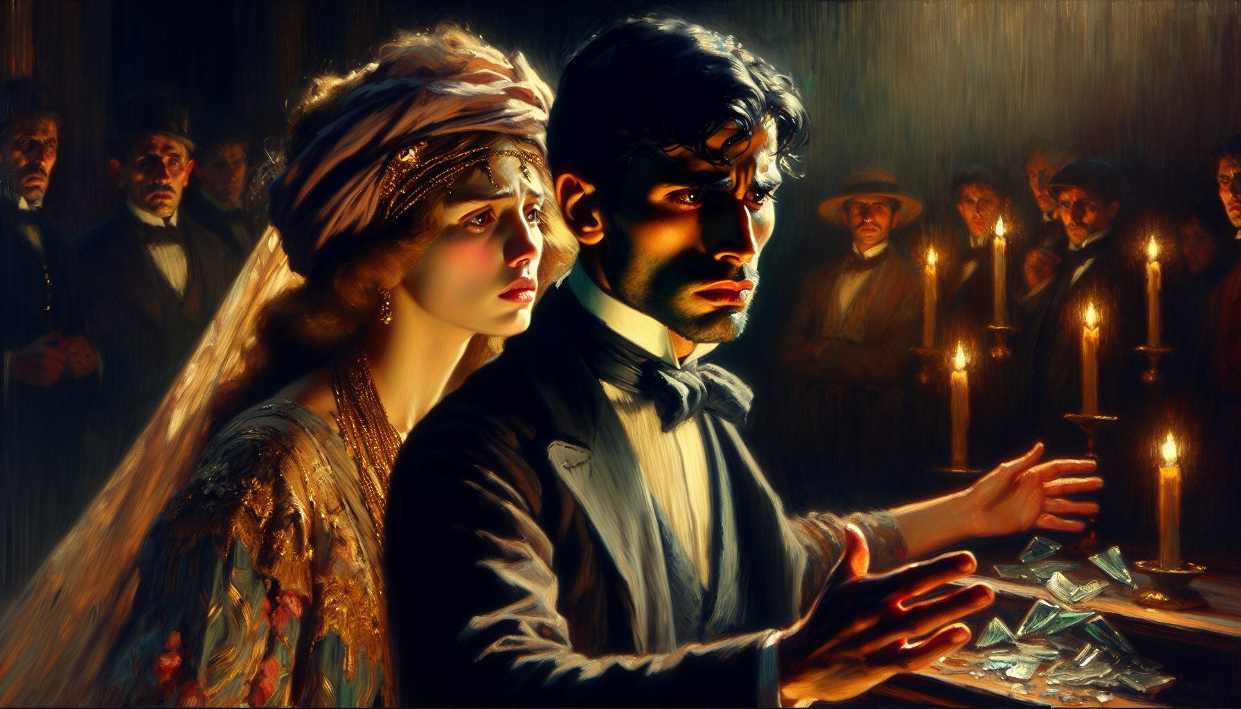 虐戀情深小說劇情插畫