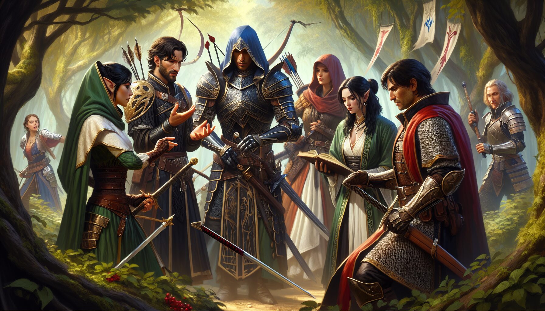 SRPG戰棋遊戲戰場策略與角色分布圖