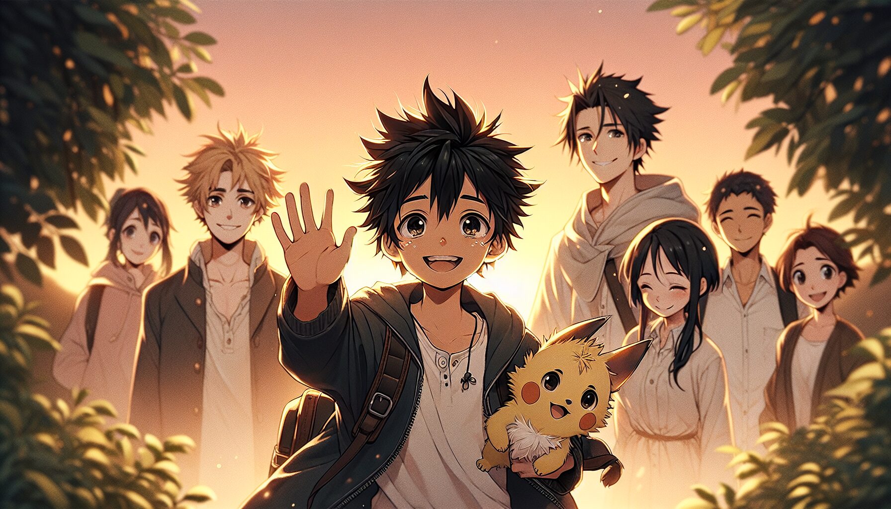 莉可與羅伊在冒險旅途啟程