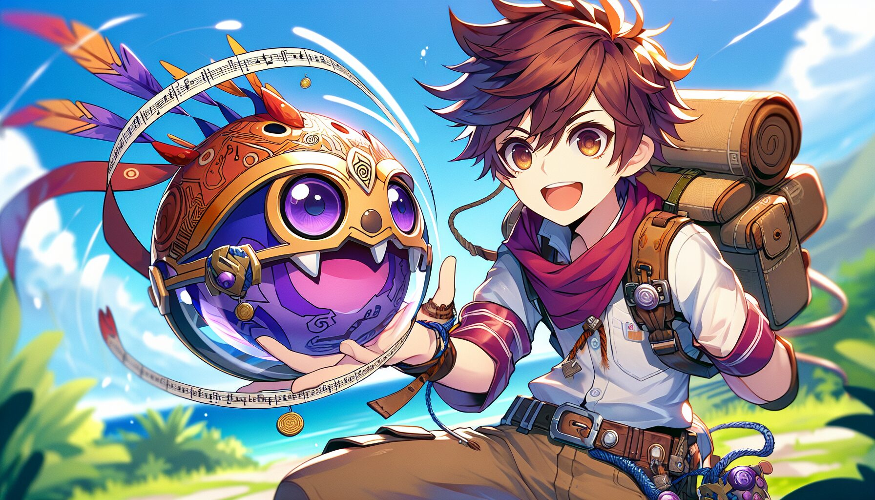 羅伊與呆火鱷陽光開朗的冒險夥伴