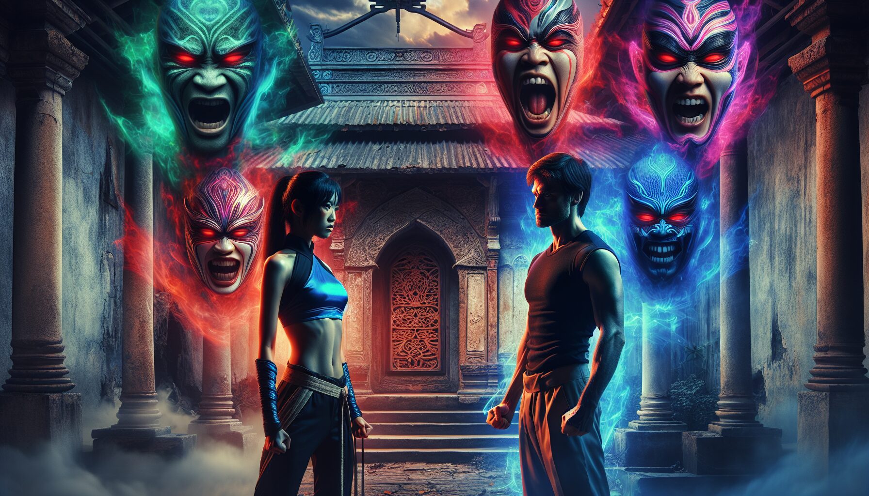 主要角色登場動畫與美術設計