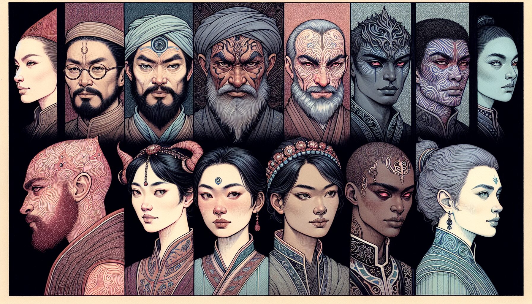 角色立繪、動態CG與戰鬥特效展示