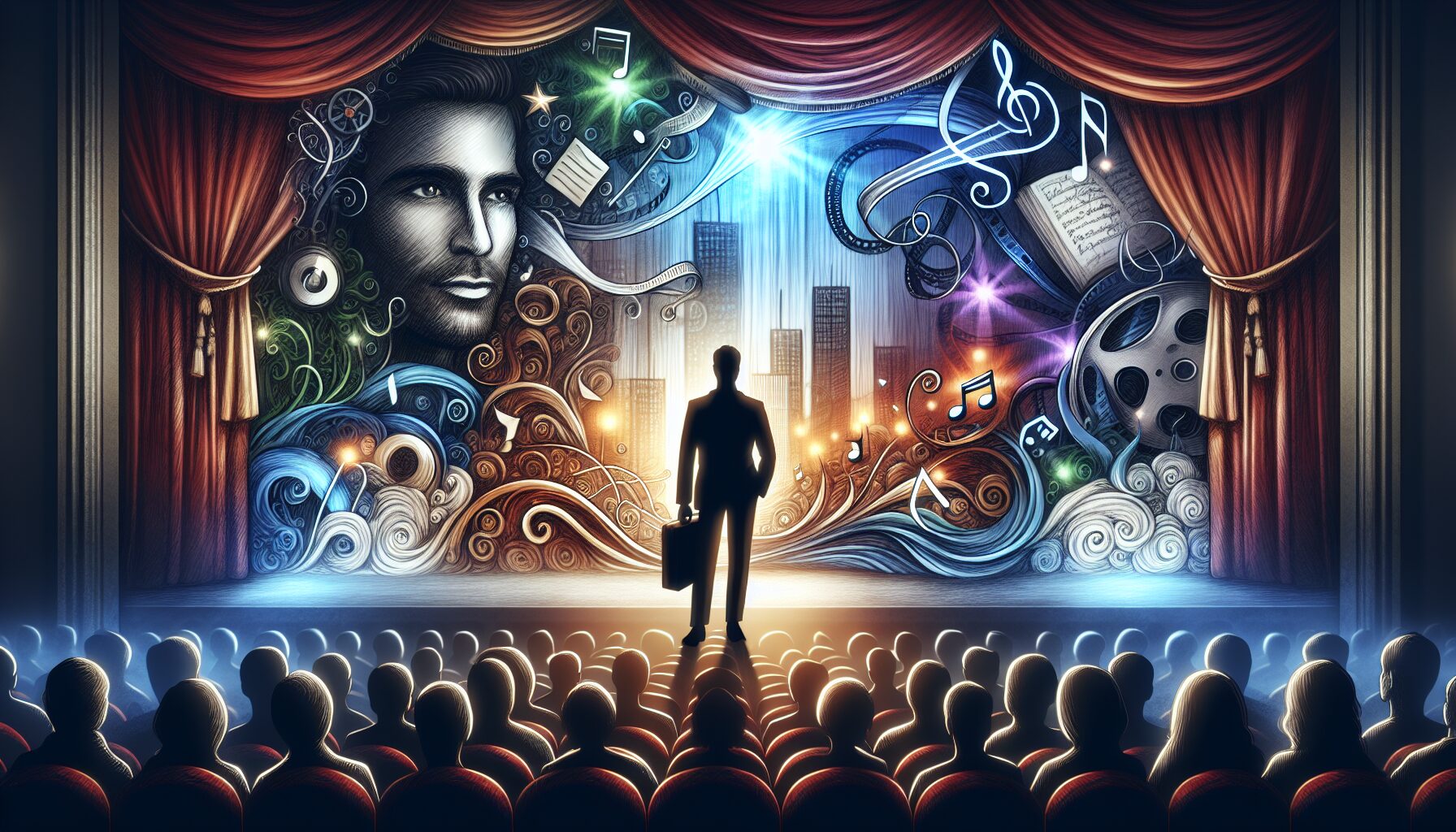 娛樂圈重生文插畫