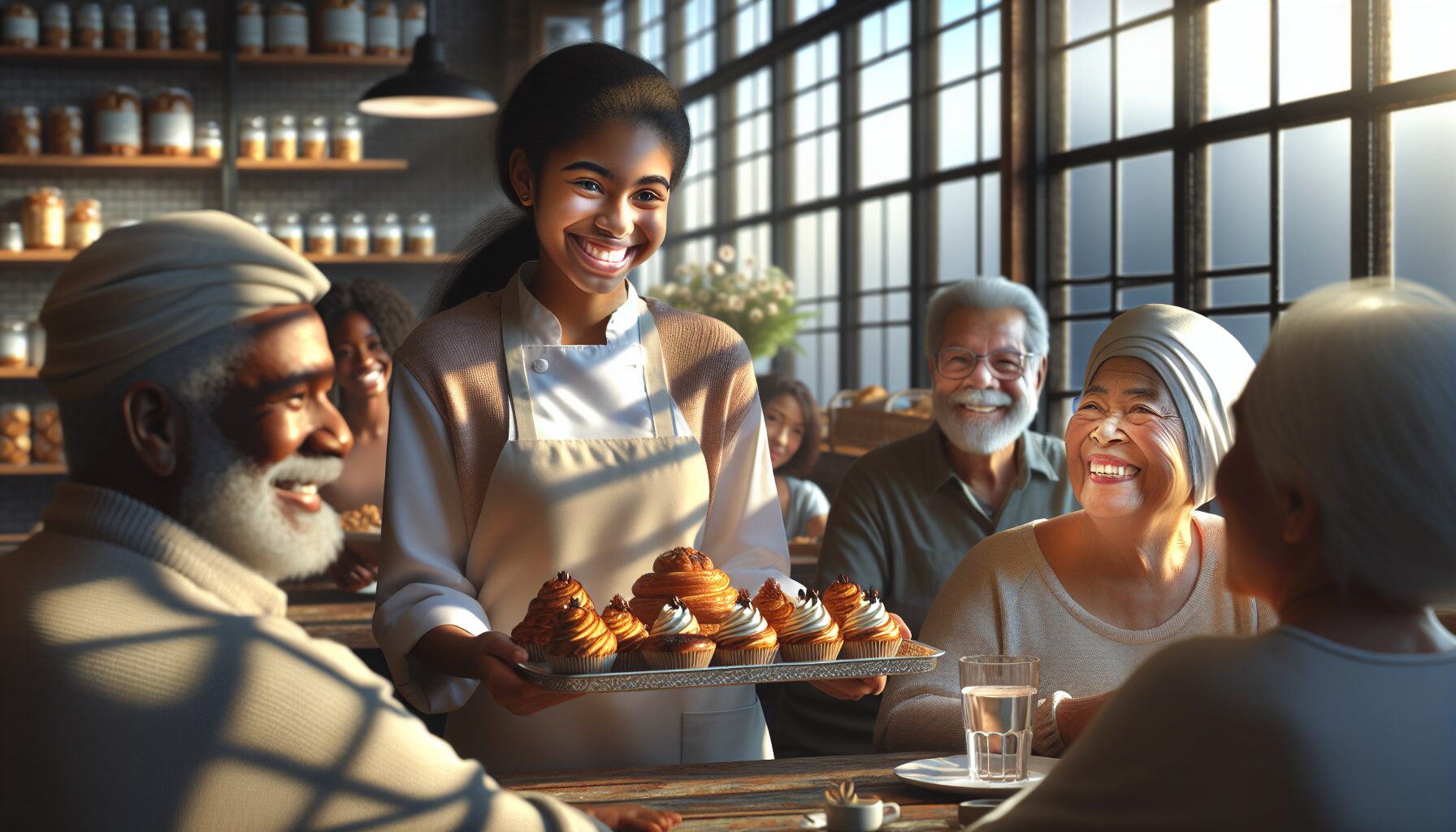 妹妹在料理課程與成就上的自信展露