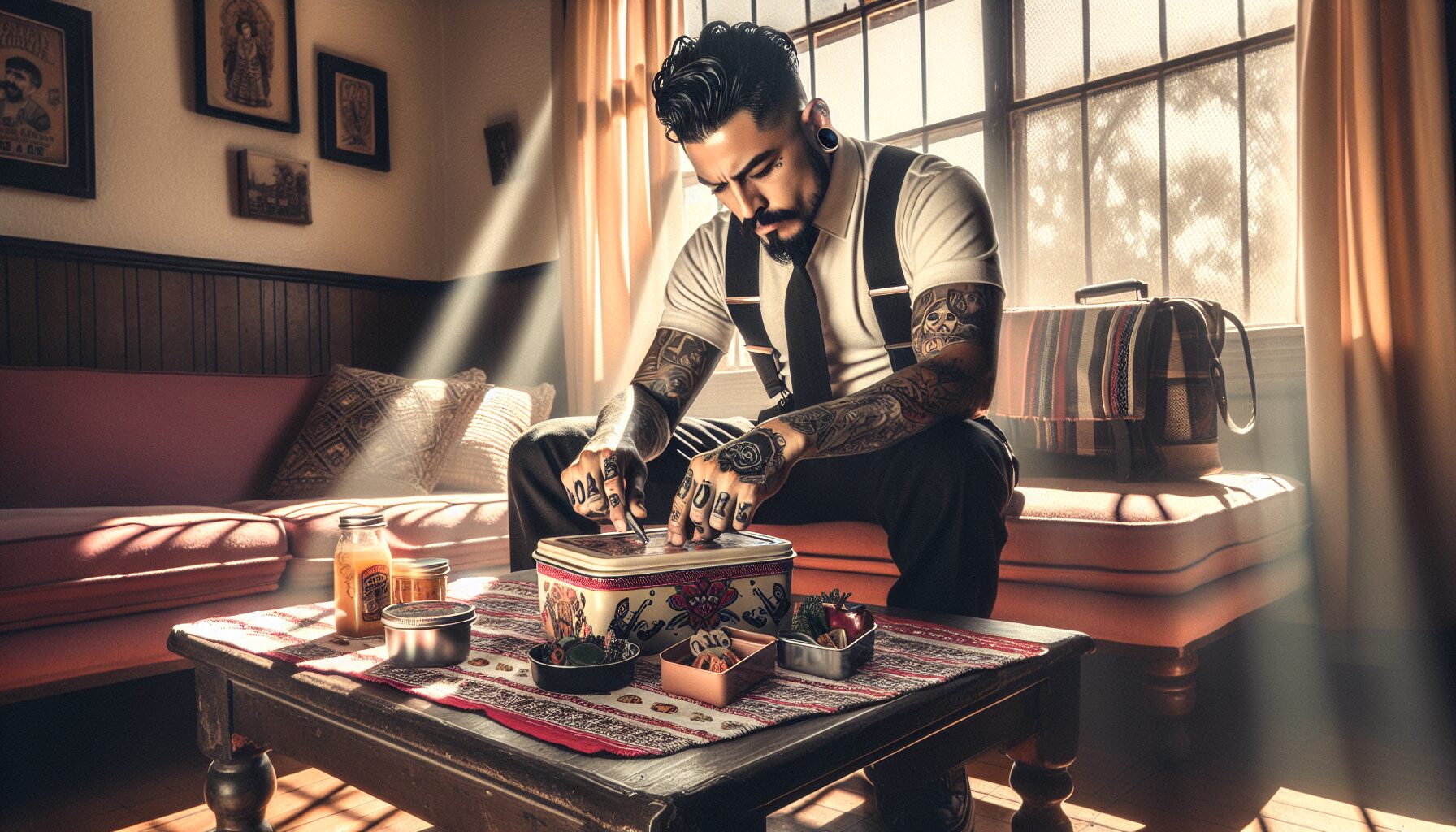 真人版玉木宏扮演阿龍，展現電視劇中主角的經典表情與風格