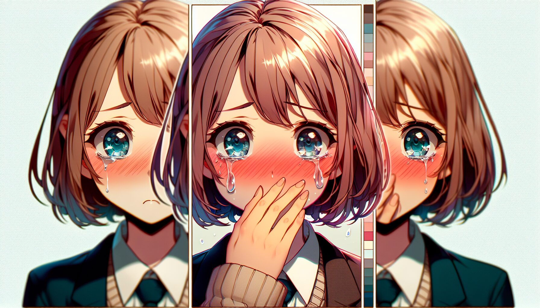 雌小鬼被溫柔對待時瞬間破防的反差萌畫面