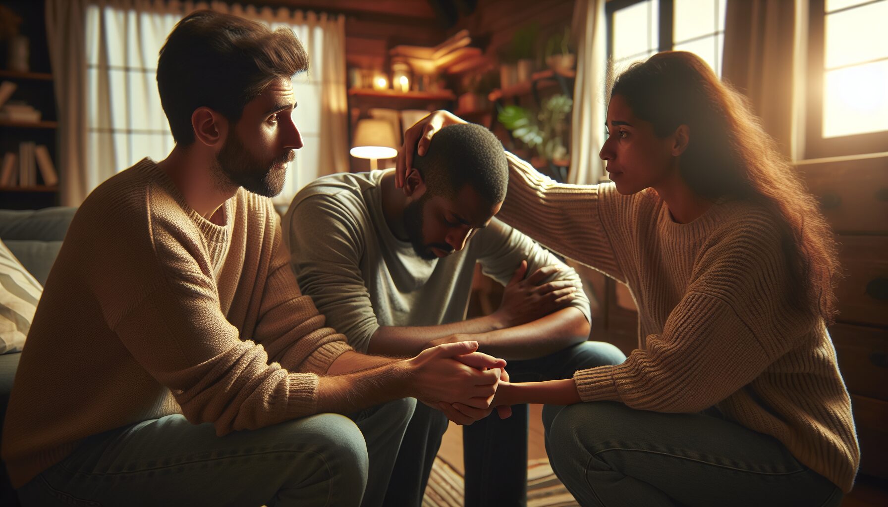 勇敢面對與家人支持康復