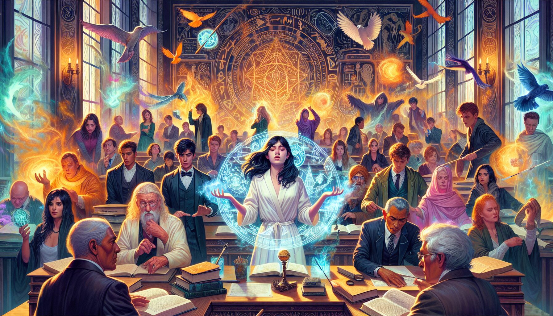 芙莉蓮被判不合格,費倫成功晉升一級魔法使的瞬間