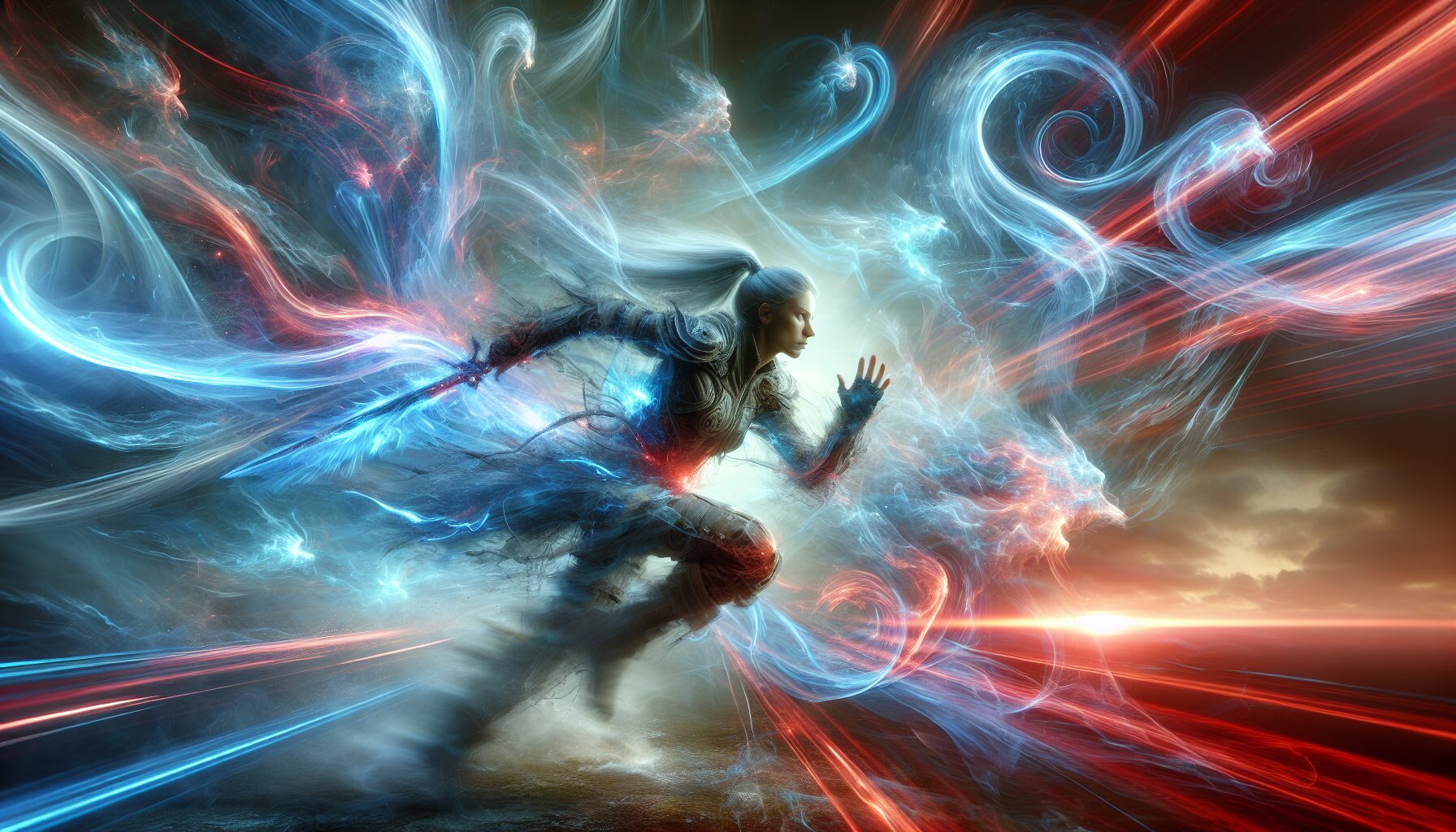 主角覺醒掌控時間的萬花筒寫輪眼特效