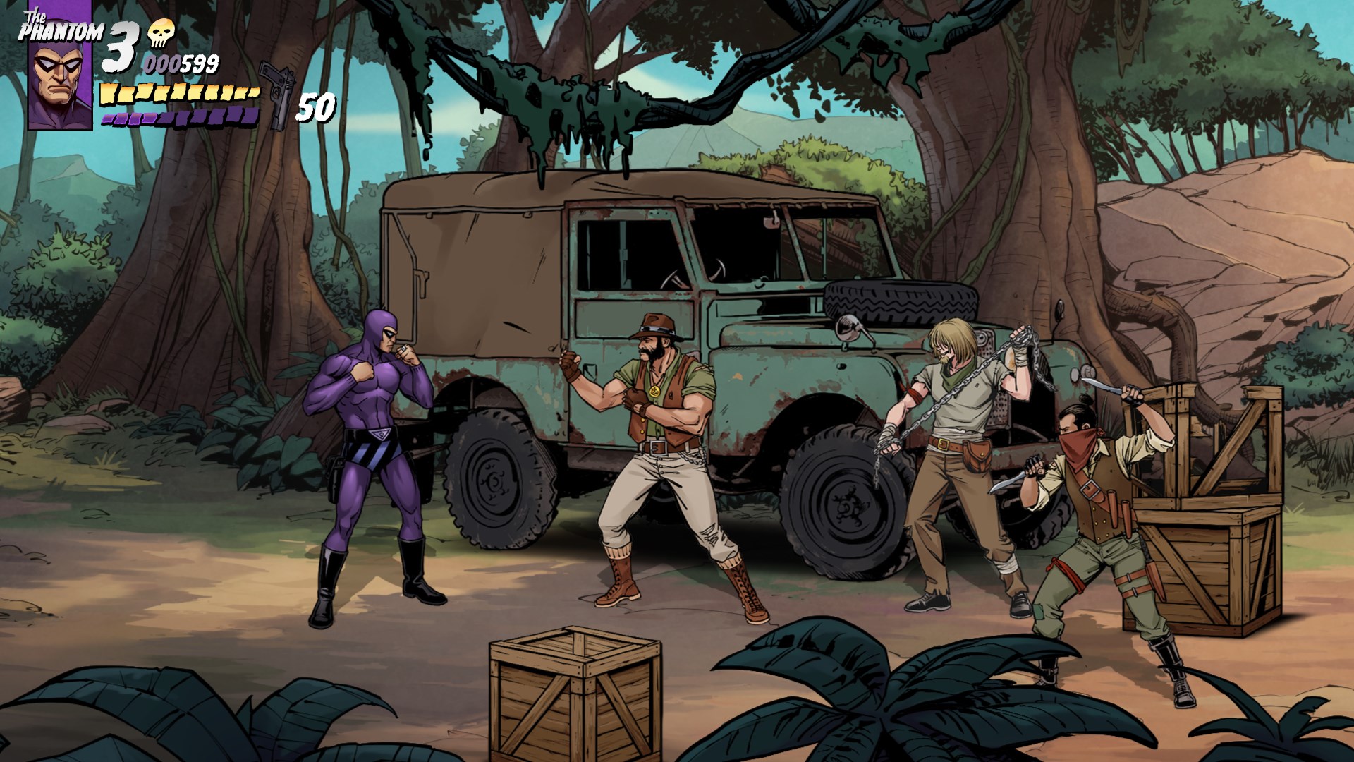 最強主機體驗!Xbox Series X|S格鬥經典《The Phantom》手繪動作回歸,60fps極致暢玩