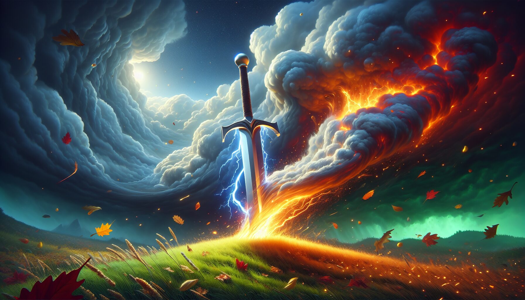 天氣、物理與場景互動的展示（如雷擊、火勢蔓延）