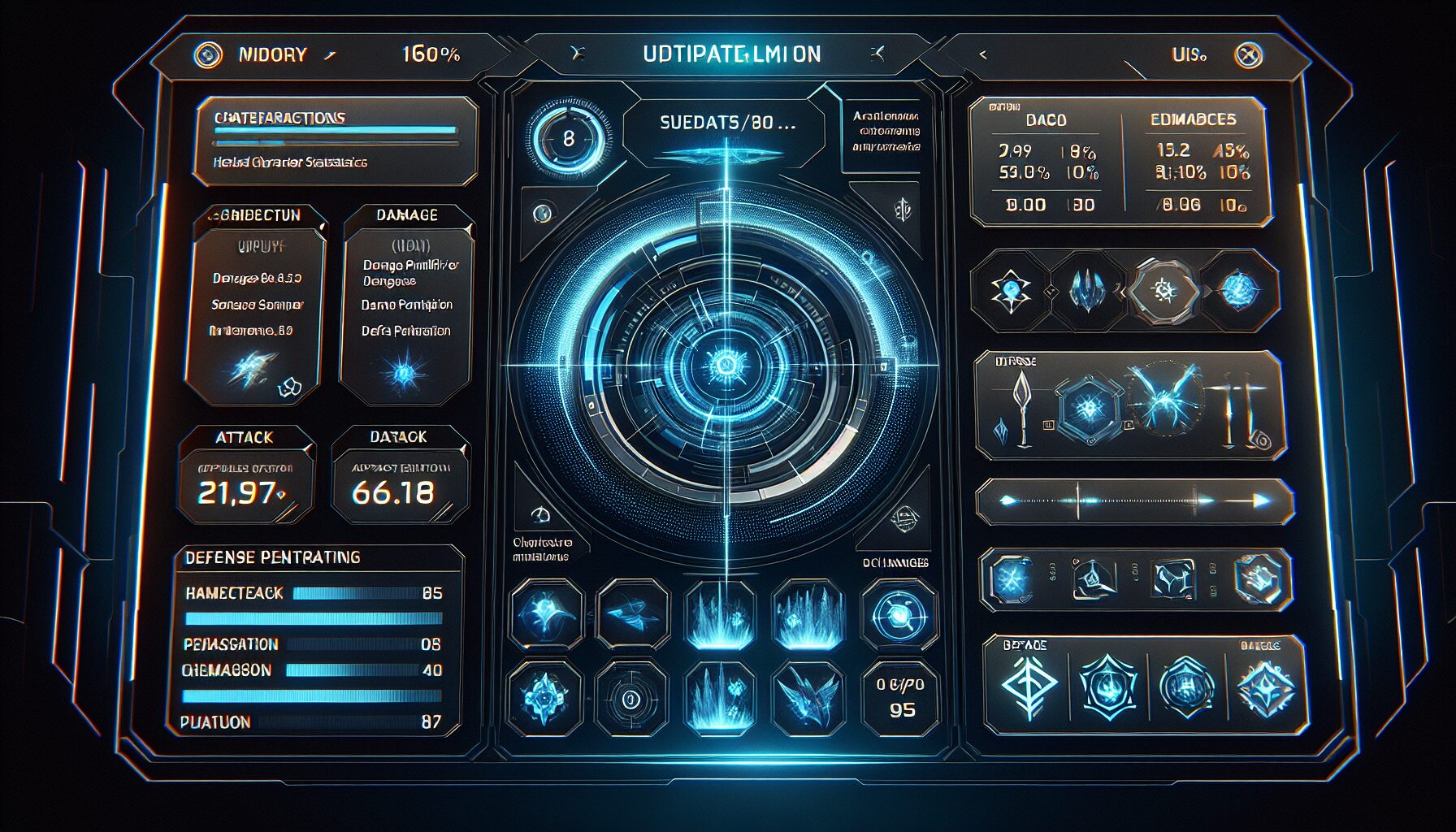 謝米亞斯正面迎敵的威風造型