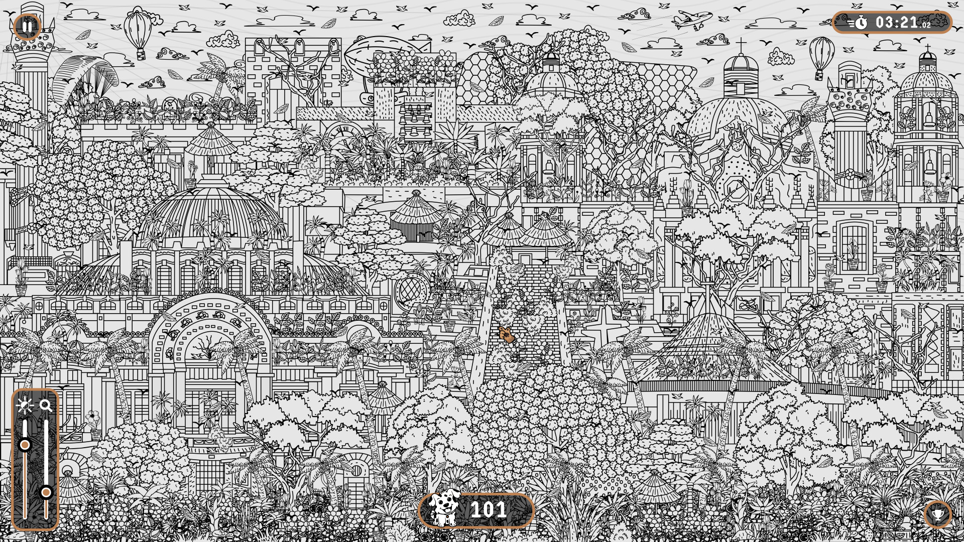 療癒系尋物遊戲新作！《隱藏在墨西哥的101隻狗狗》帶你探索手繪異國魔幻世界