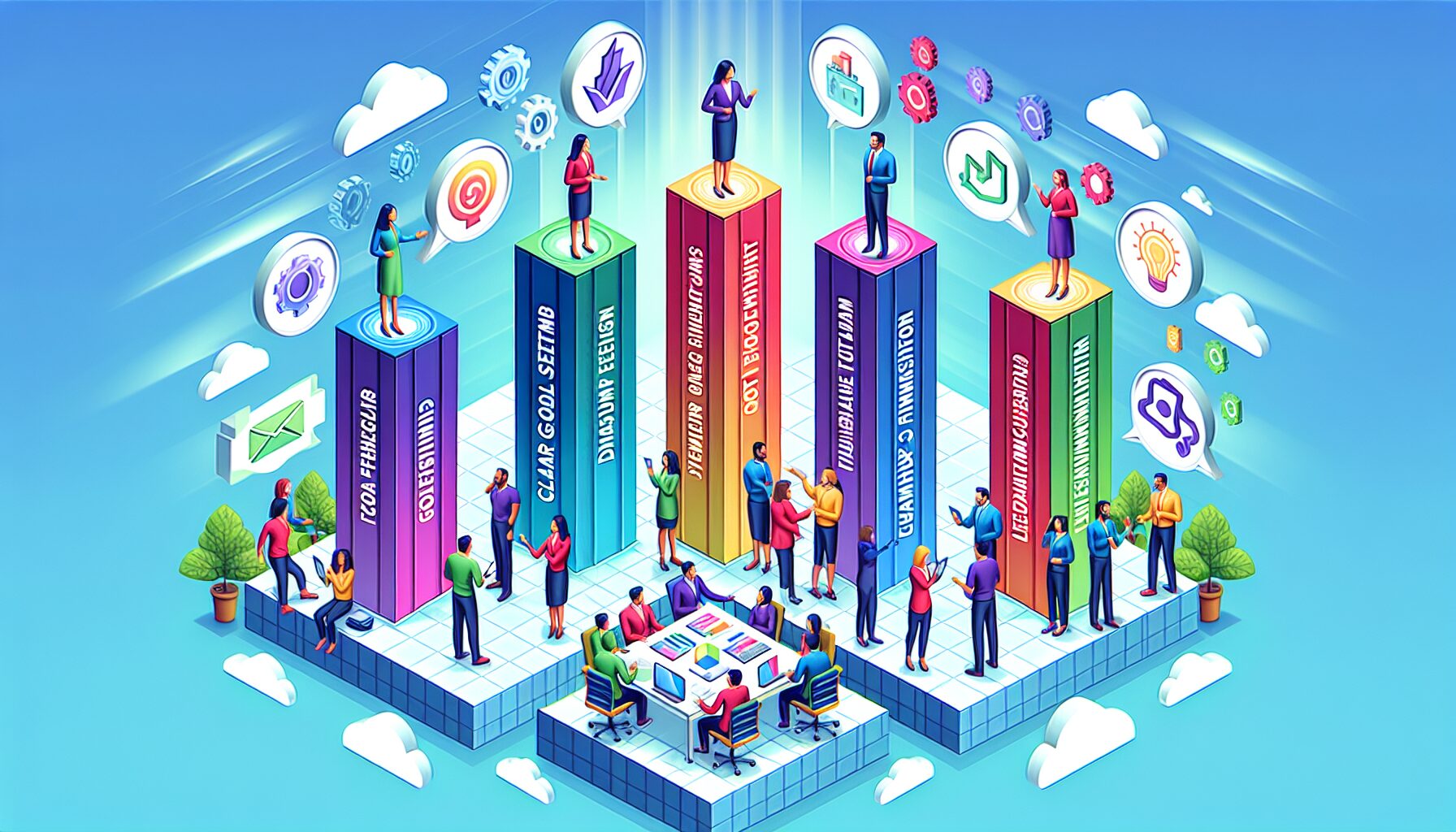 五大關鍵支柱流程圖解