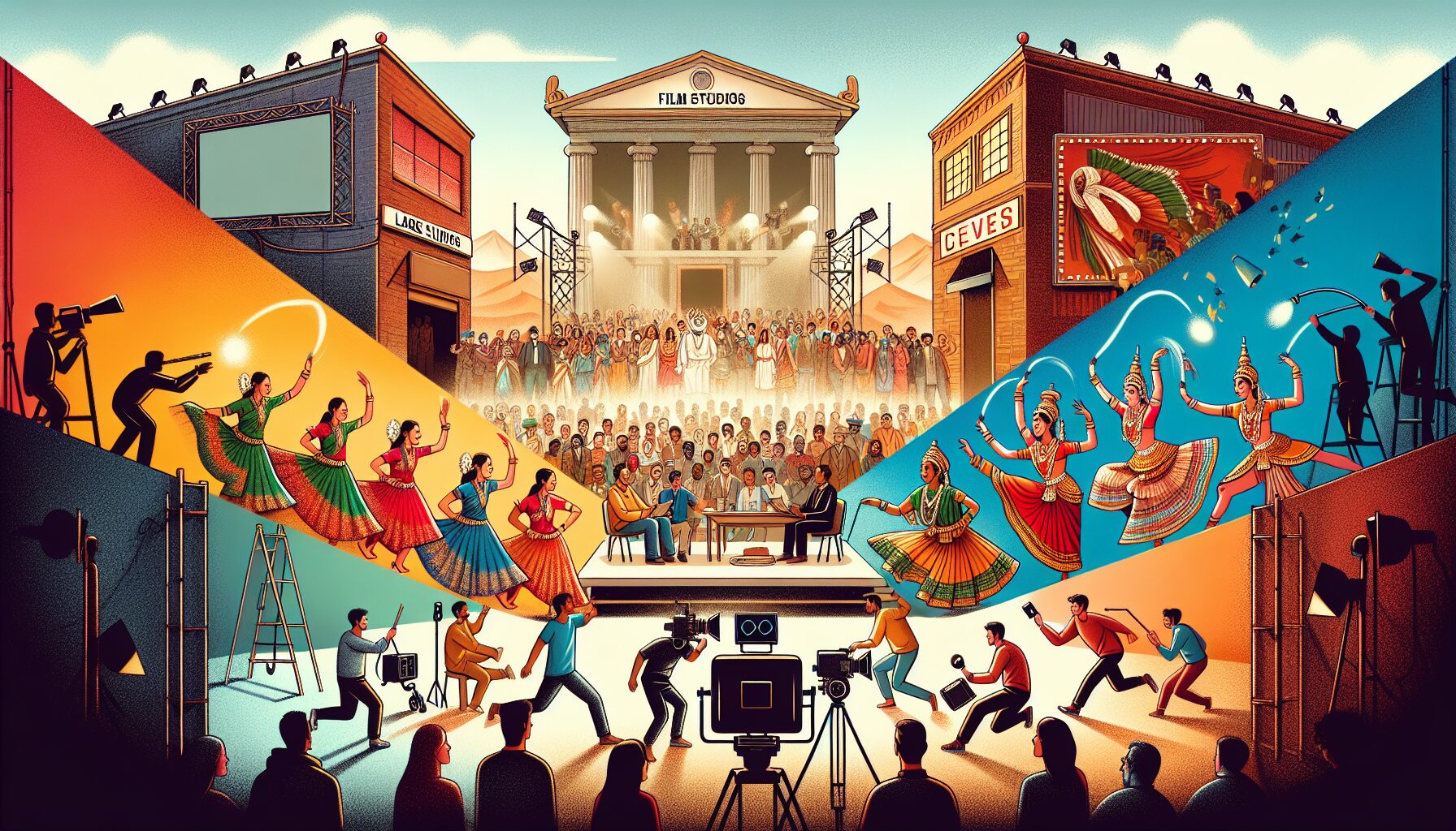 好萊塢與寶萊塢經典地標場景集錦