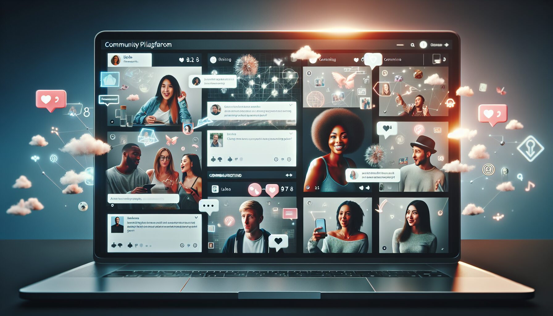 台灣網路小說原創平台介面展示