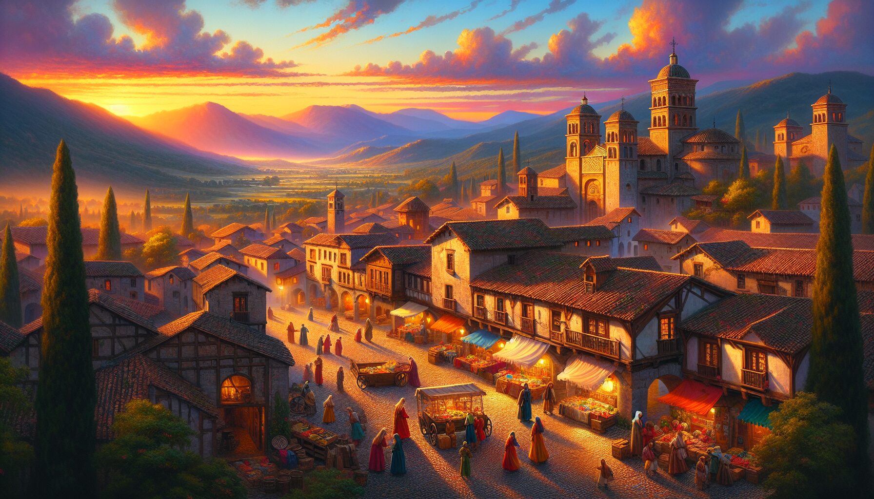 艾蜜西亞與雨果在普羅旺斯小鎮中短暫享受和平，陽光與花海構成本作最明亮的時刻