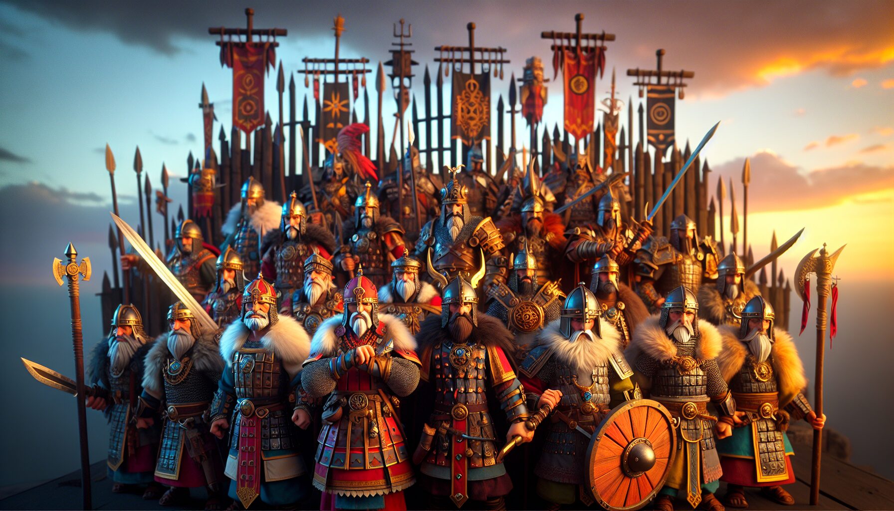 夜晚部落防禦與怪潮來襲戰鬥實景