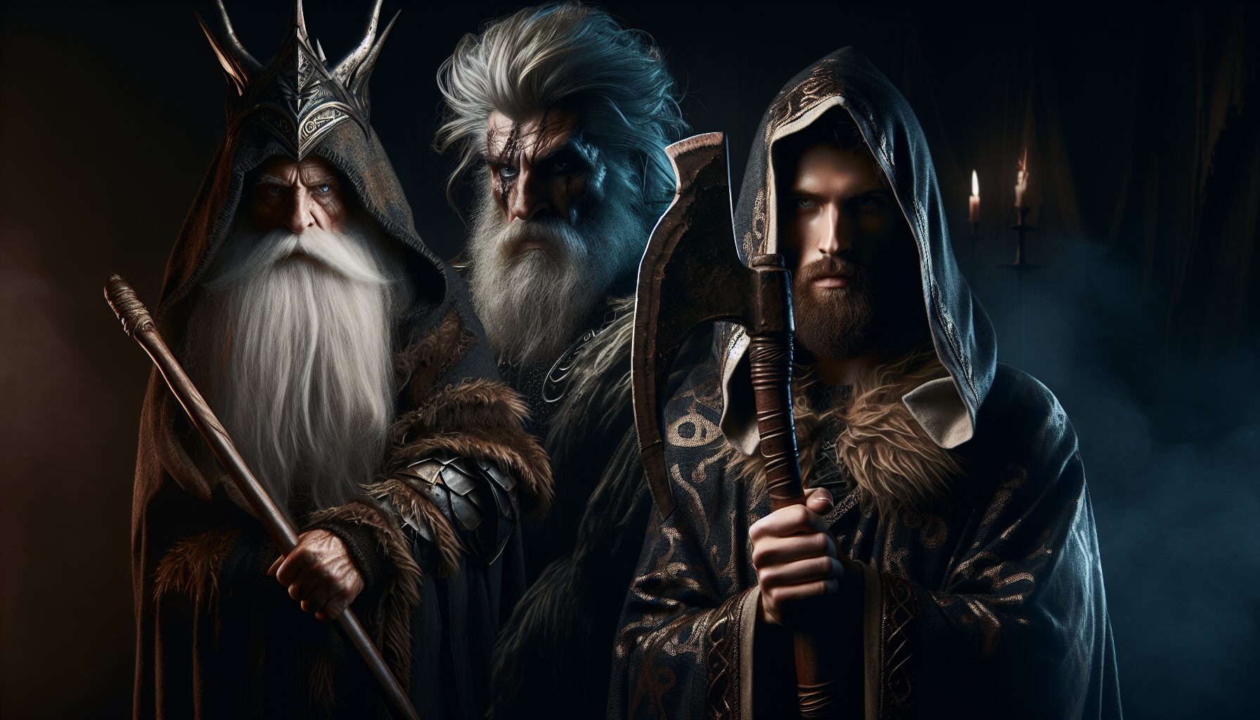 全新角色雷神索爾現身與奧丁會談