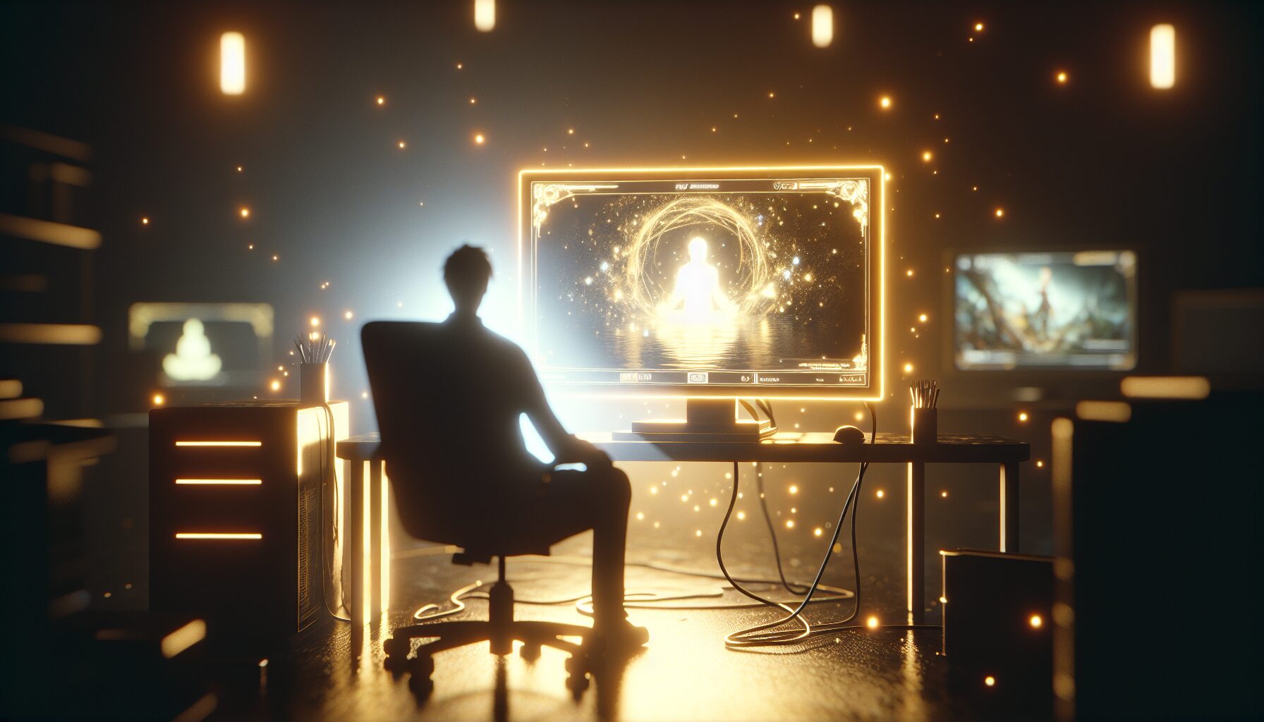 安茲・烏爾・恭化身失落骨王,遊戲玩家穿越異世界瞬間