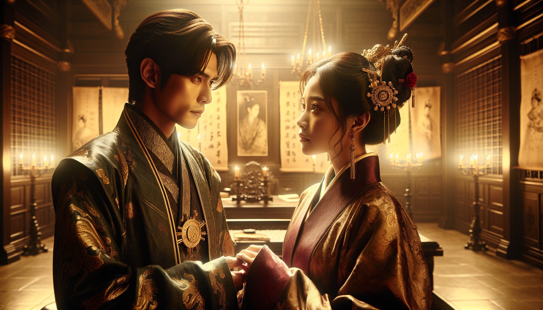 張凌赫《寧安如夢》劇中帝師謝危造型