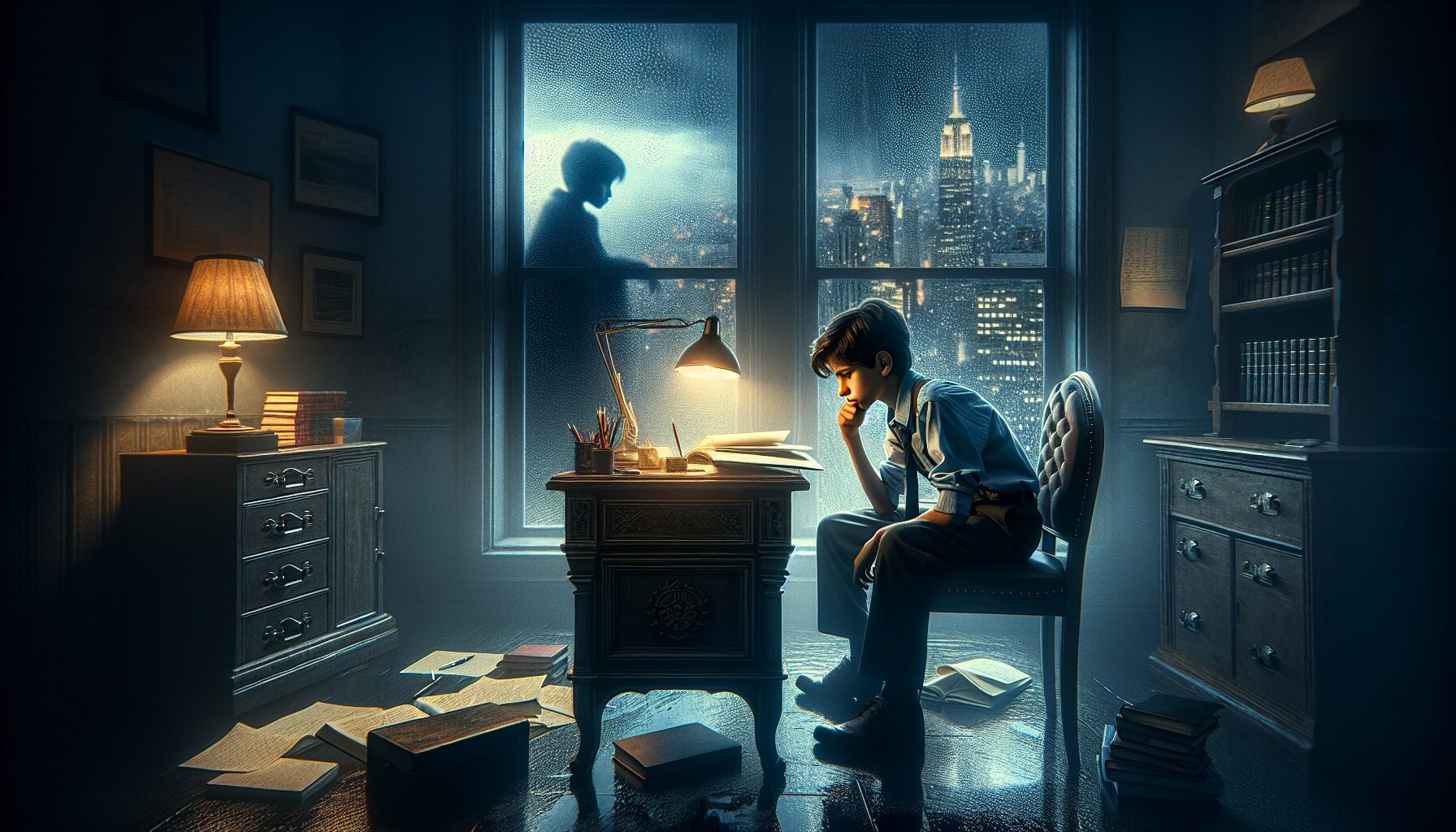 漫畫與小說並行書桌,呈現文字深度