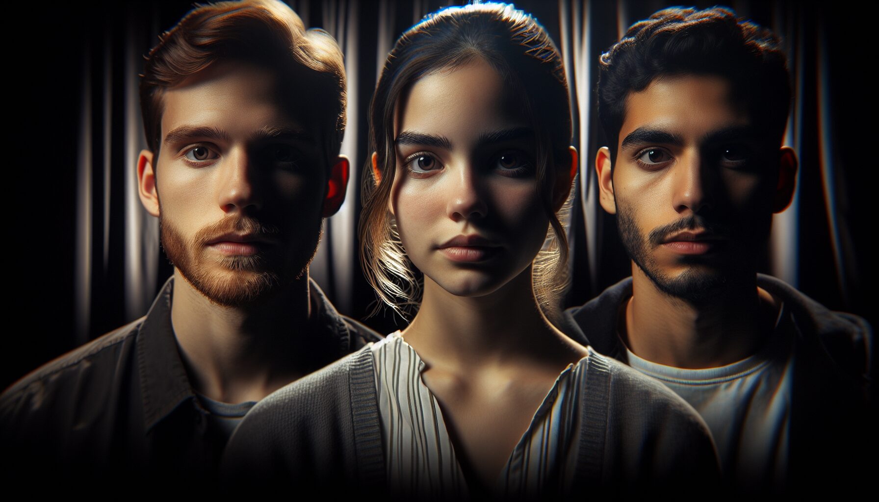 主要角色合照(阿奎亞、露比、有馬佳奈、黑川茜),展現各自個性