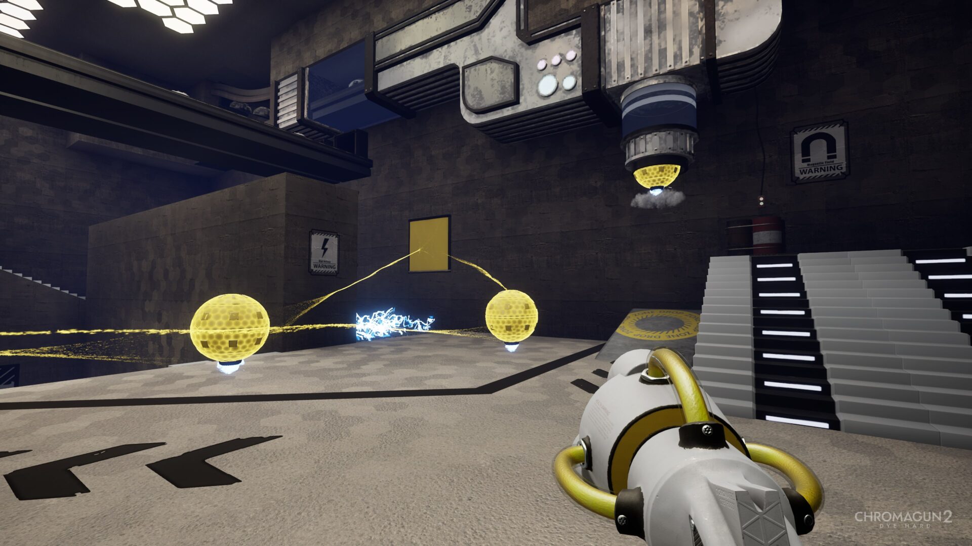 腦洞大開！PS5 解謎冒險《ChromaGun 2: Dye Hard》宣布登場　多重宇宙機制絕美視覺必玩