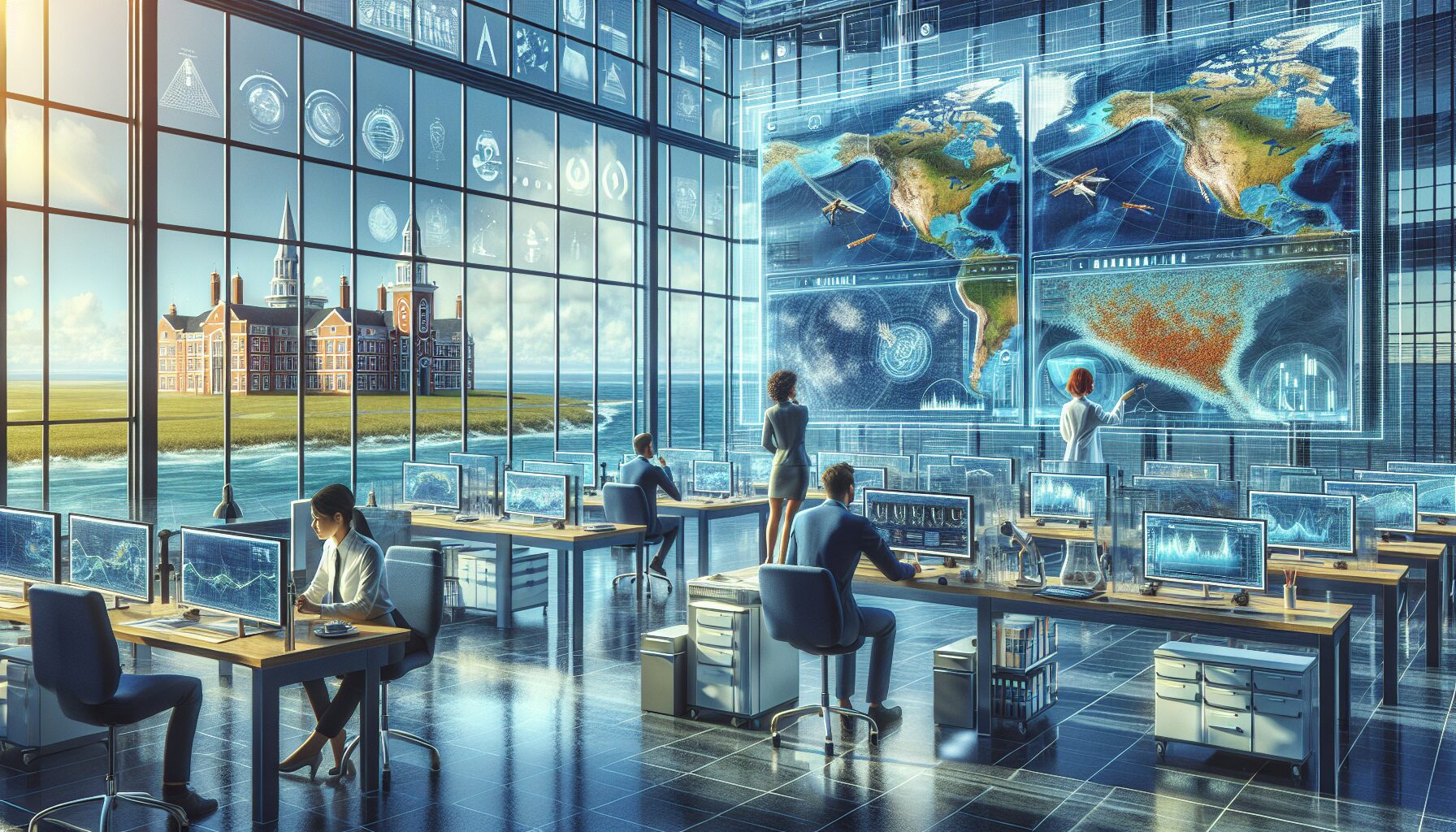 衛星與模型預測馬尾藻未來動態