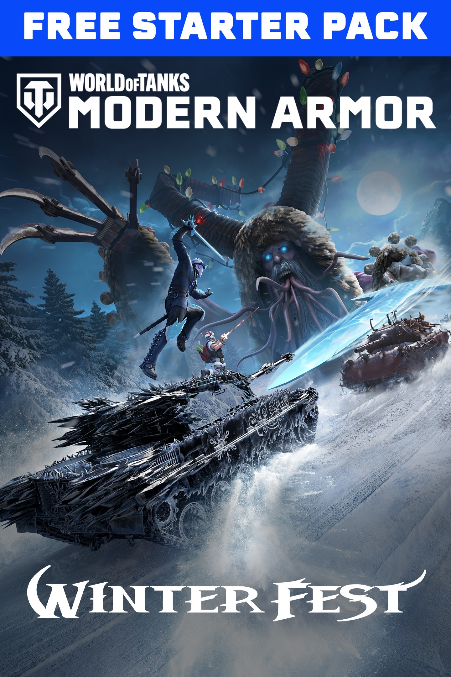 冬季戰場盛宴！Xbox 戰爭競技《戰車世界：現代裝甲》免費節慶入門包限時領取