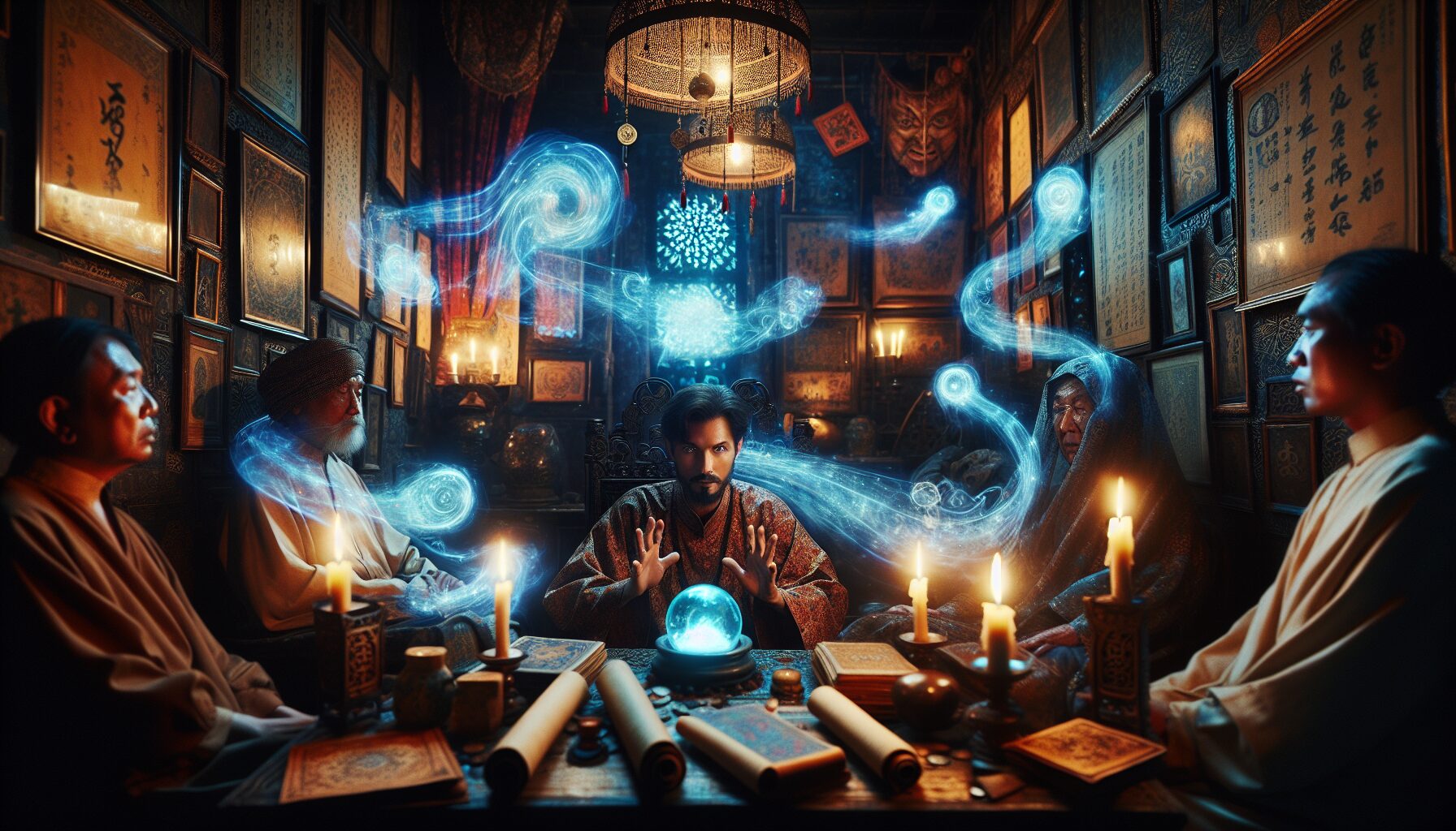 都市風水題材天眼流小說插圖