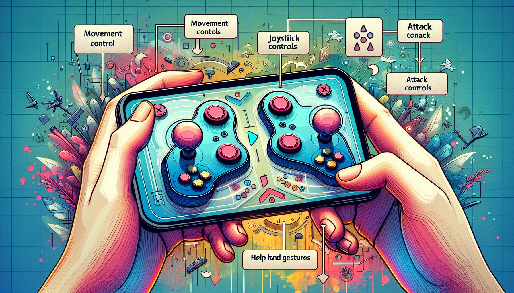 荒野亂鬥新手教學界面