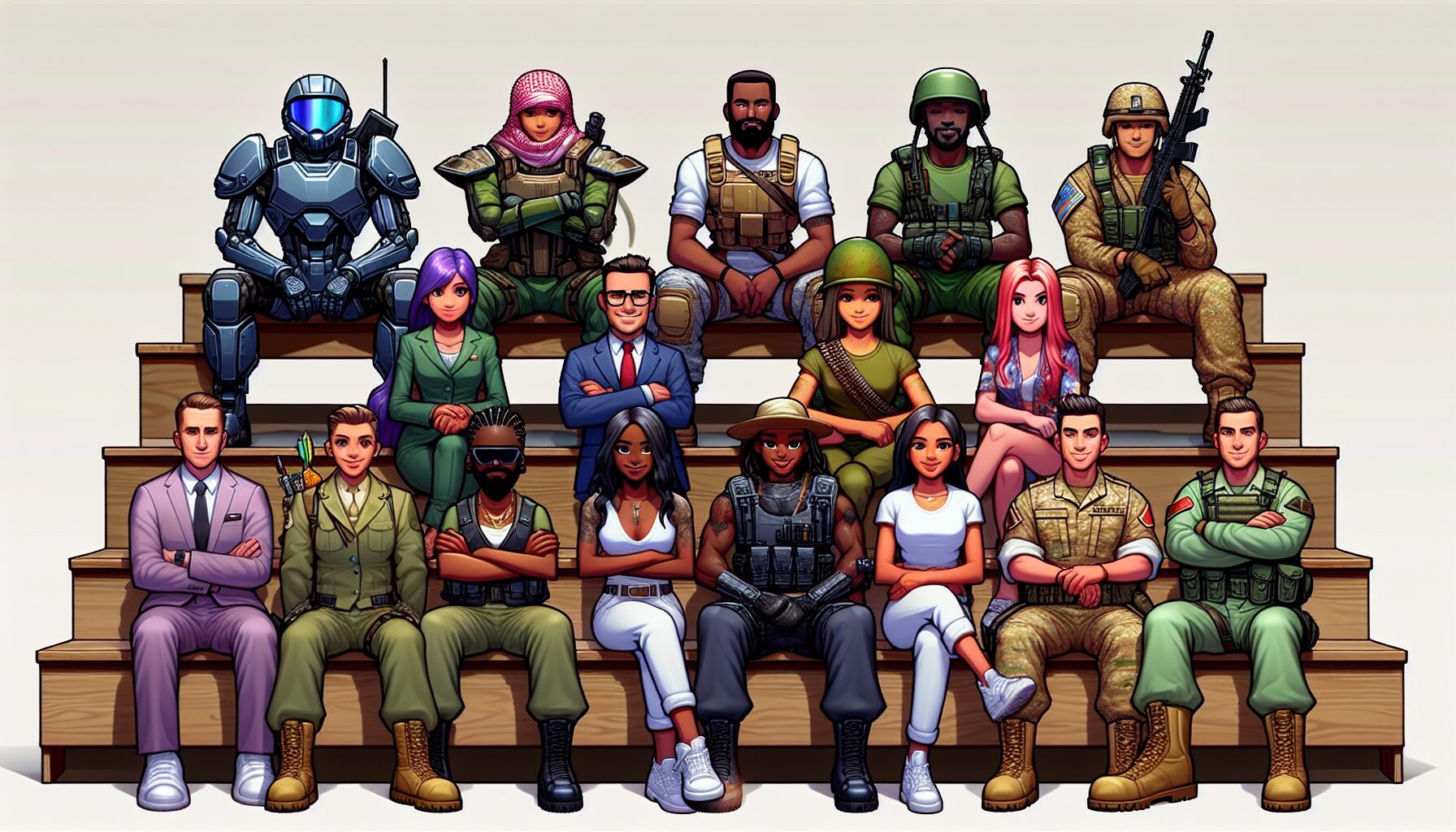 荒野亂鬥英雄選擇介面