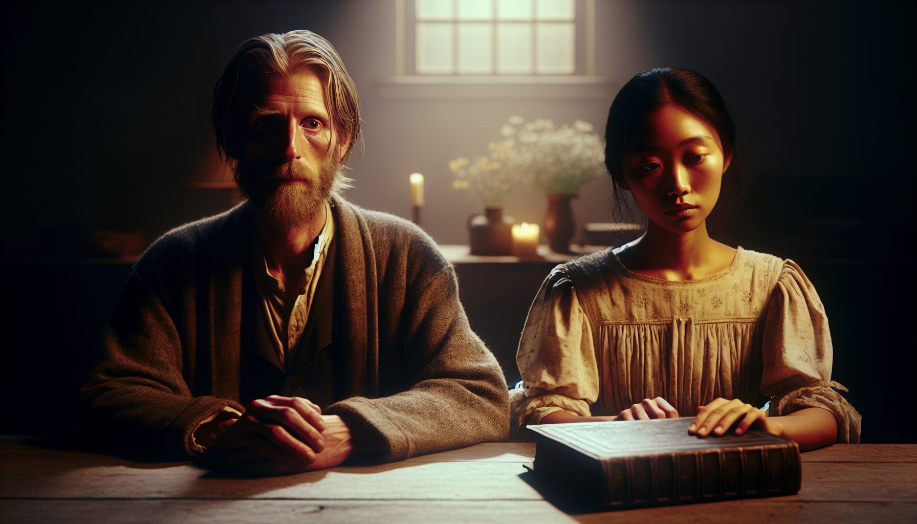 《罪與罰》主要人物群像繪製，展現角色性格