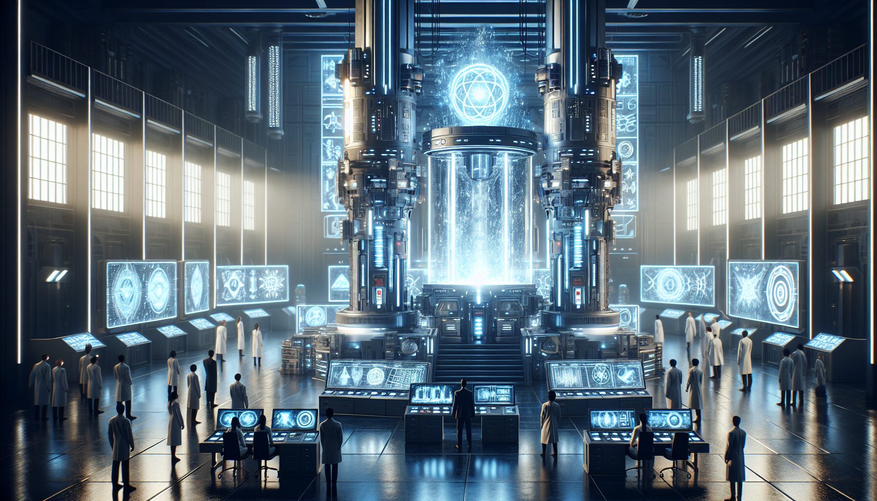 阿多尼斯及主要角色團隊角色插圖，呈現出角色個性與復仇之路的絕望氣氛。